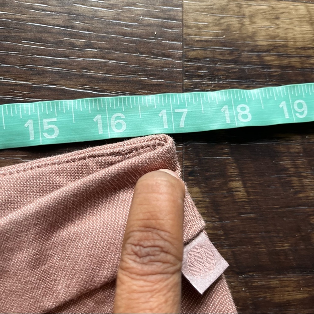 SOLDLululemon Athletica commission pant slim earth dye clay chino golf pants - Picture 9 of 14